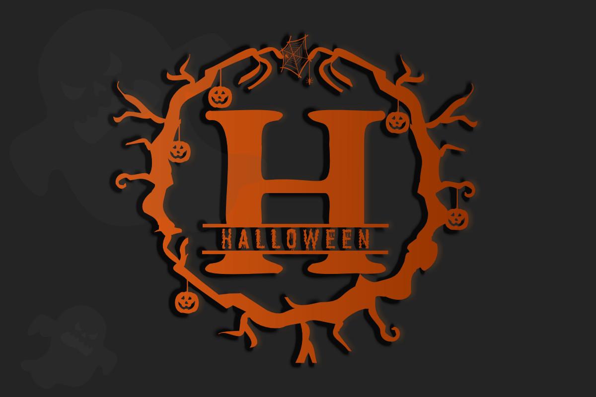 Halloween Monogram Font