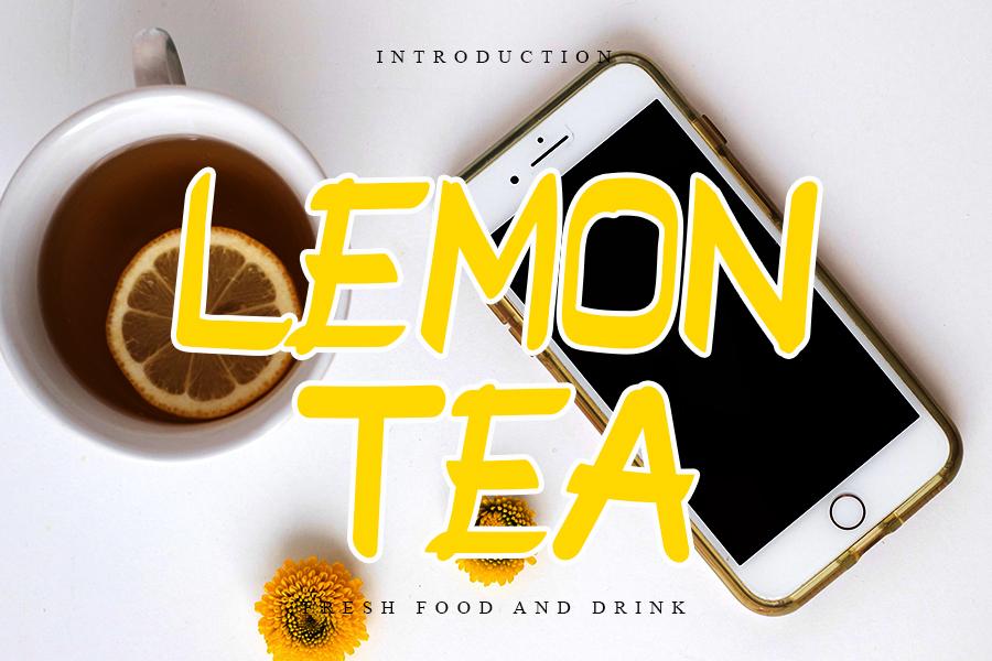 Lemon Tea Font