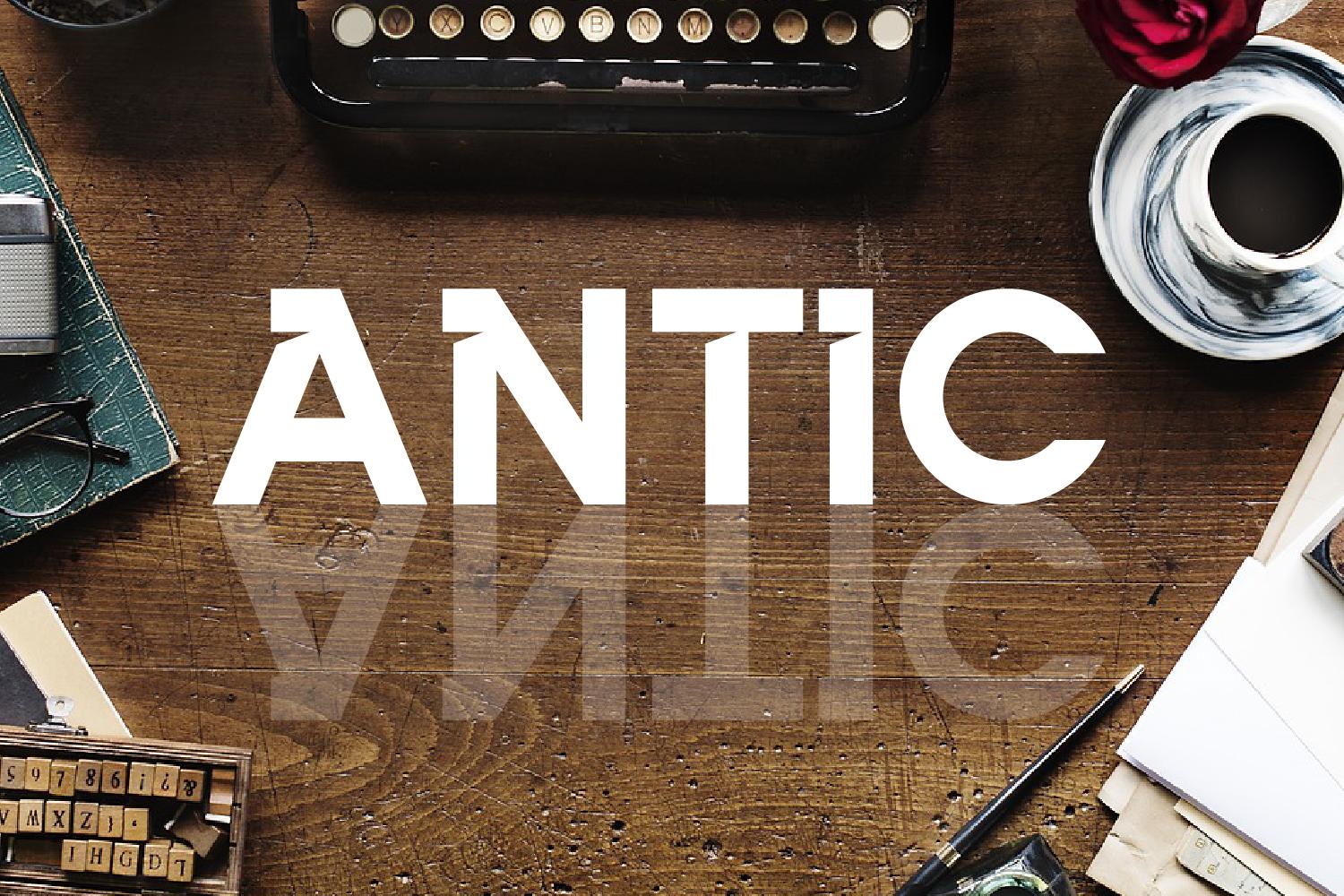 Antic Font