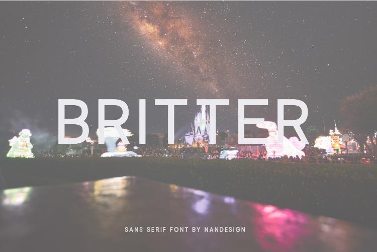 Britter Font
