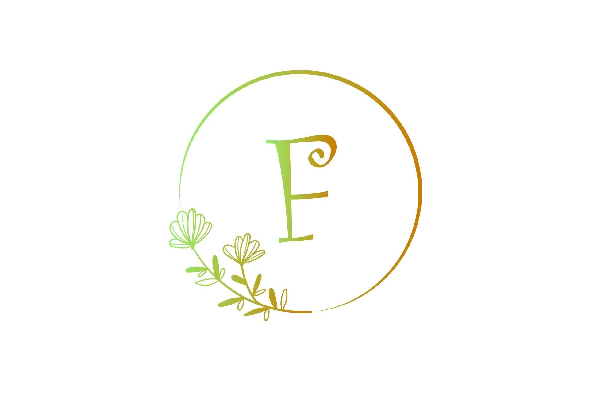 Monogram Flower