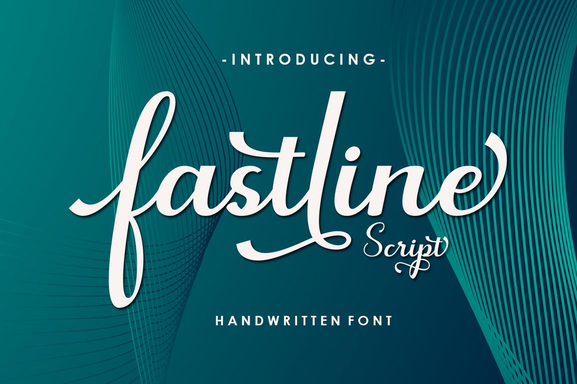 Fastline Font