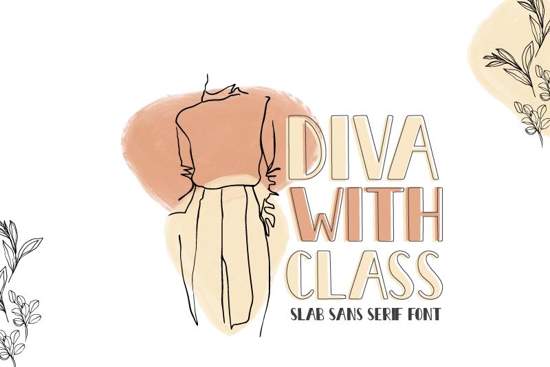 Diva with Class Font