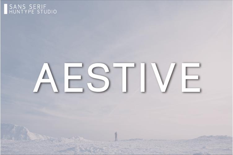 Aestive Font