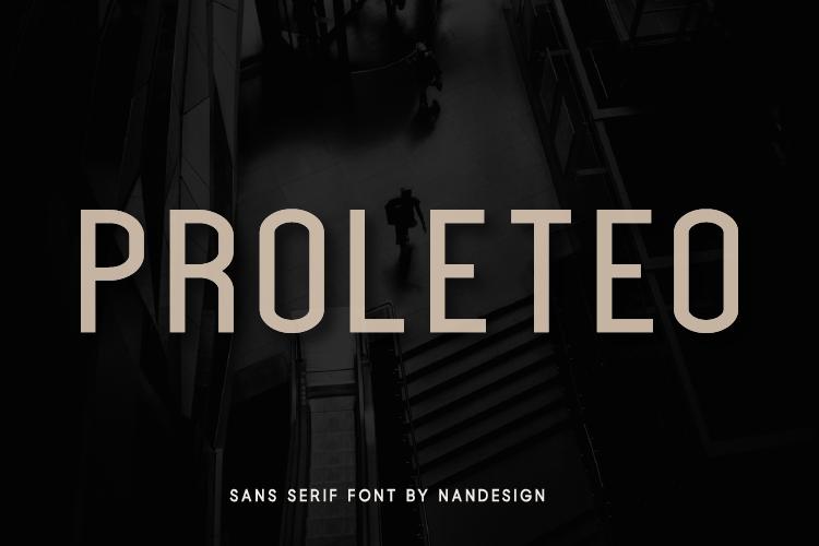Proleteo Font