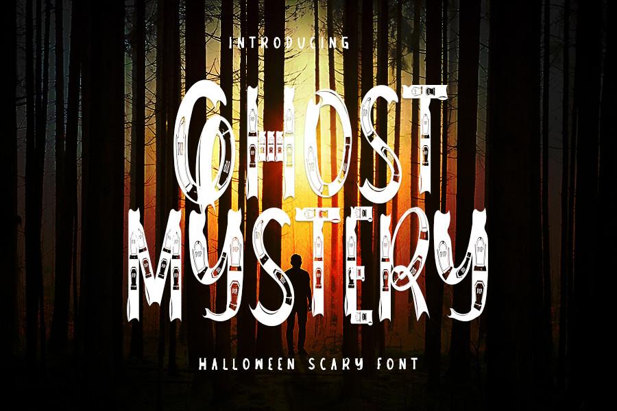 Ghost Mystery Font