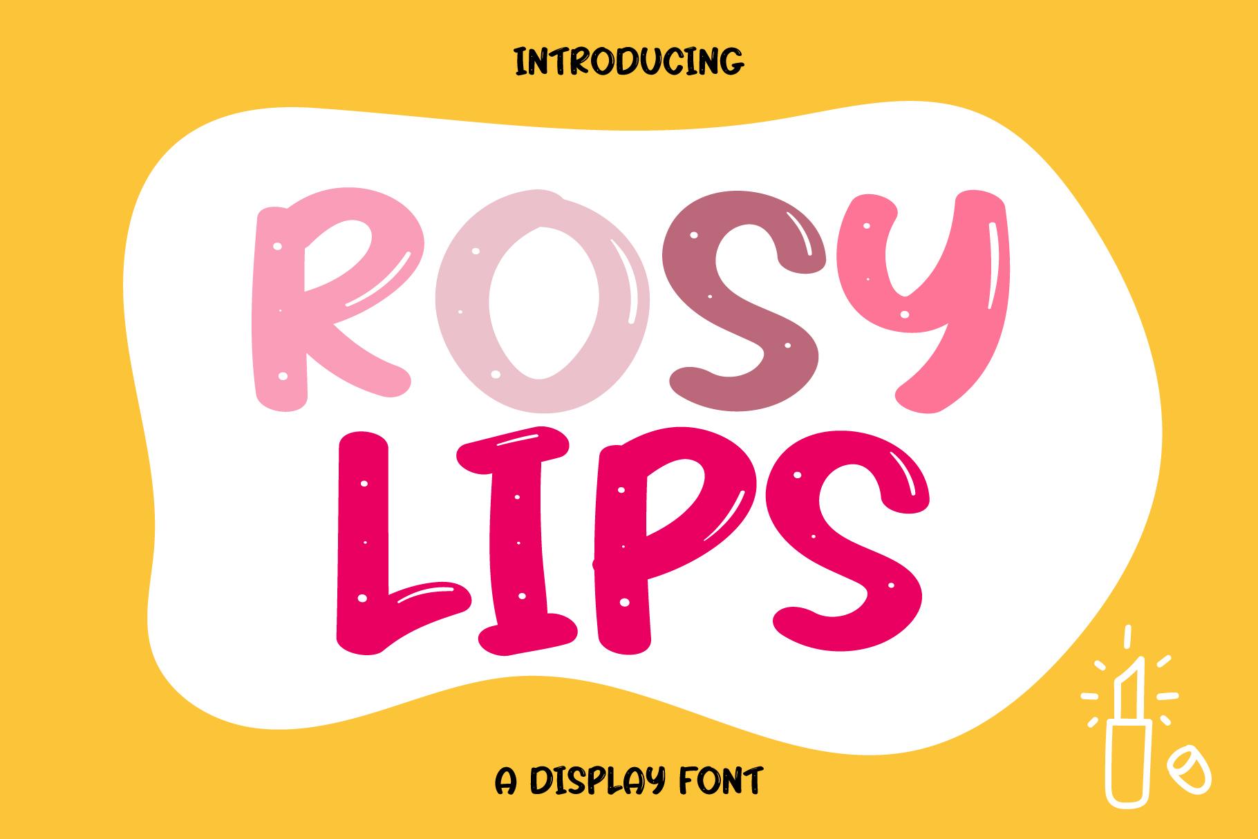 Rosy Lips Font