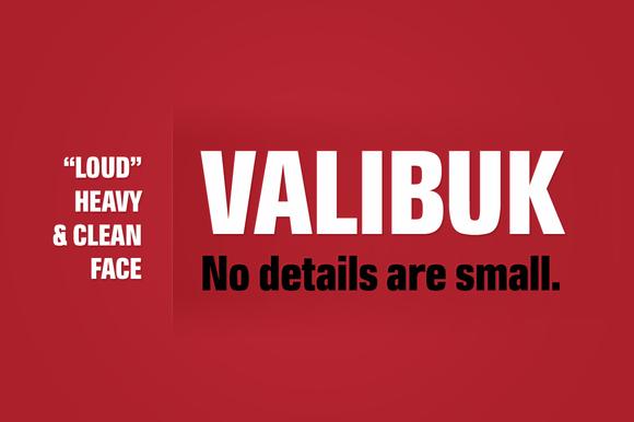 Valibuk Font
