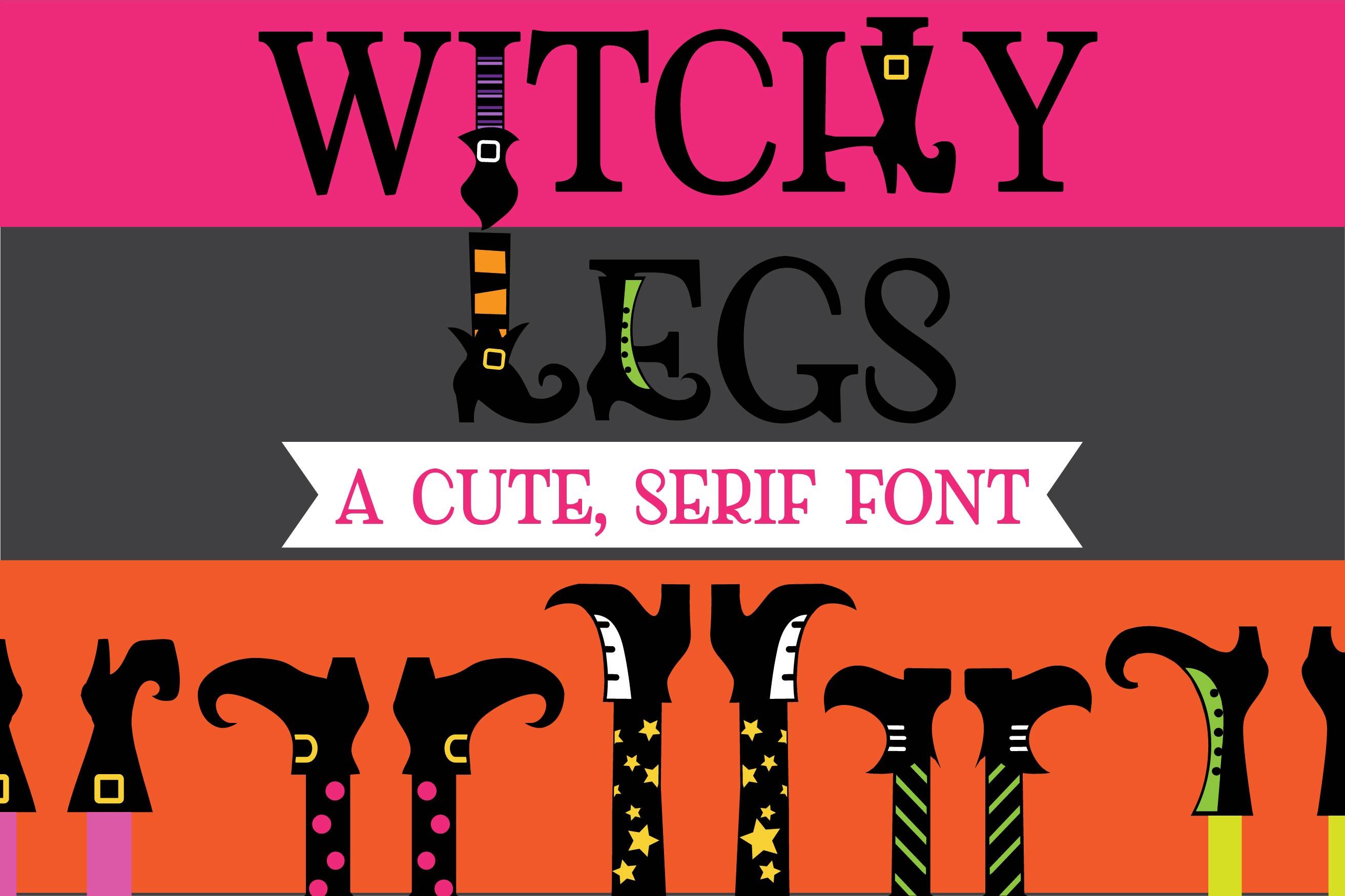 Witchy Legs Font