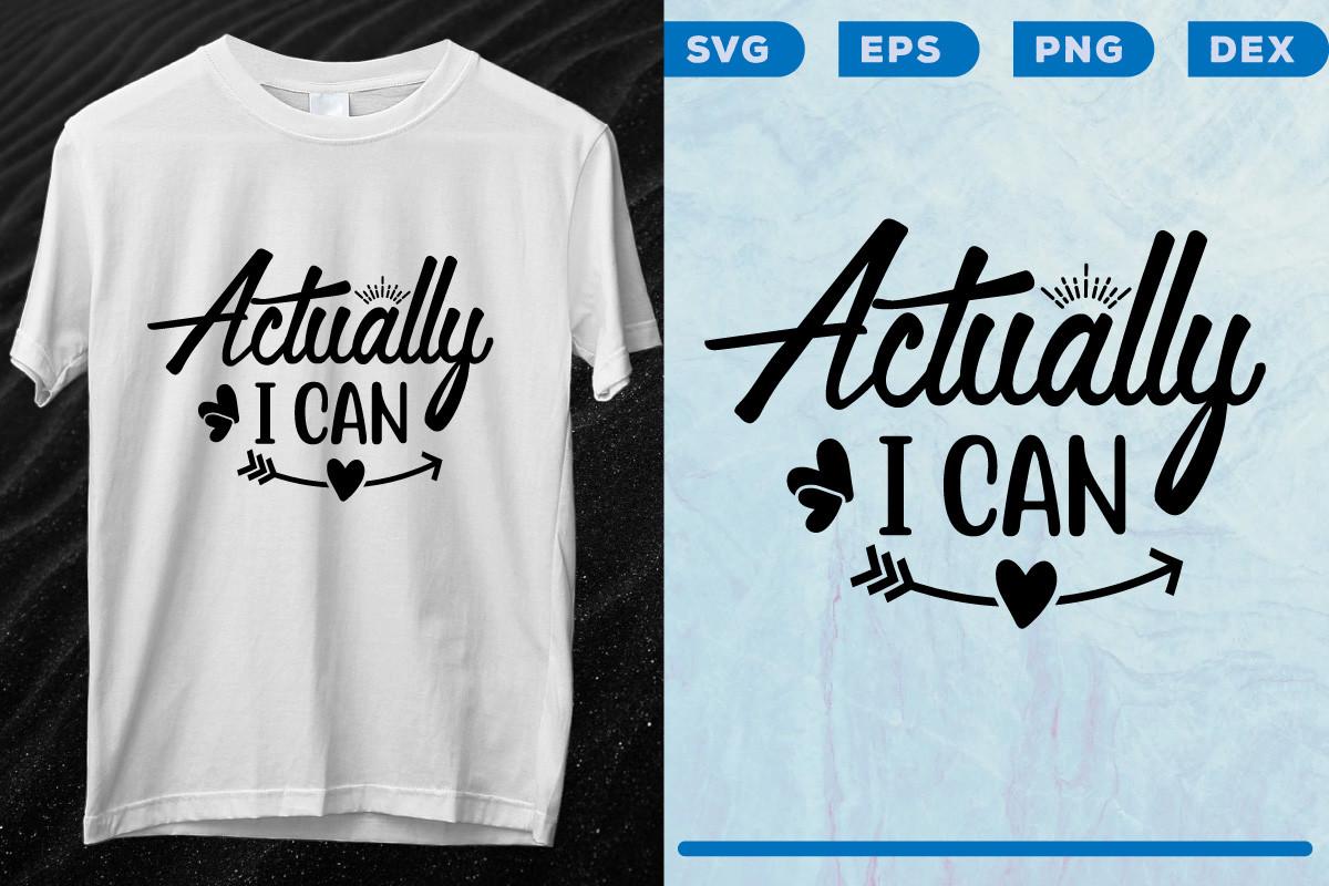 Actually I Can