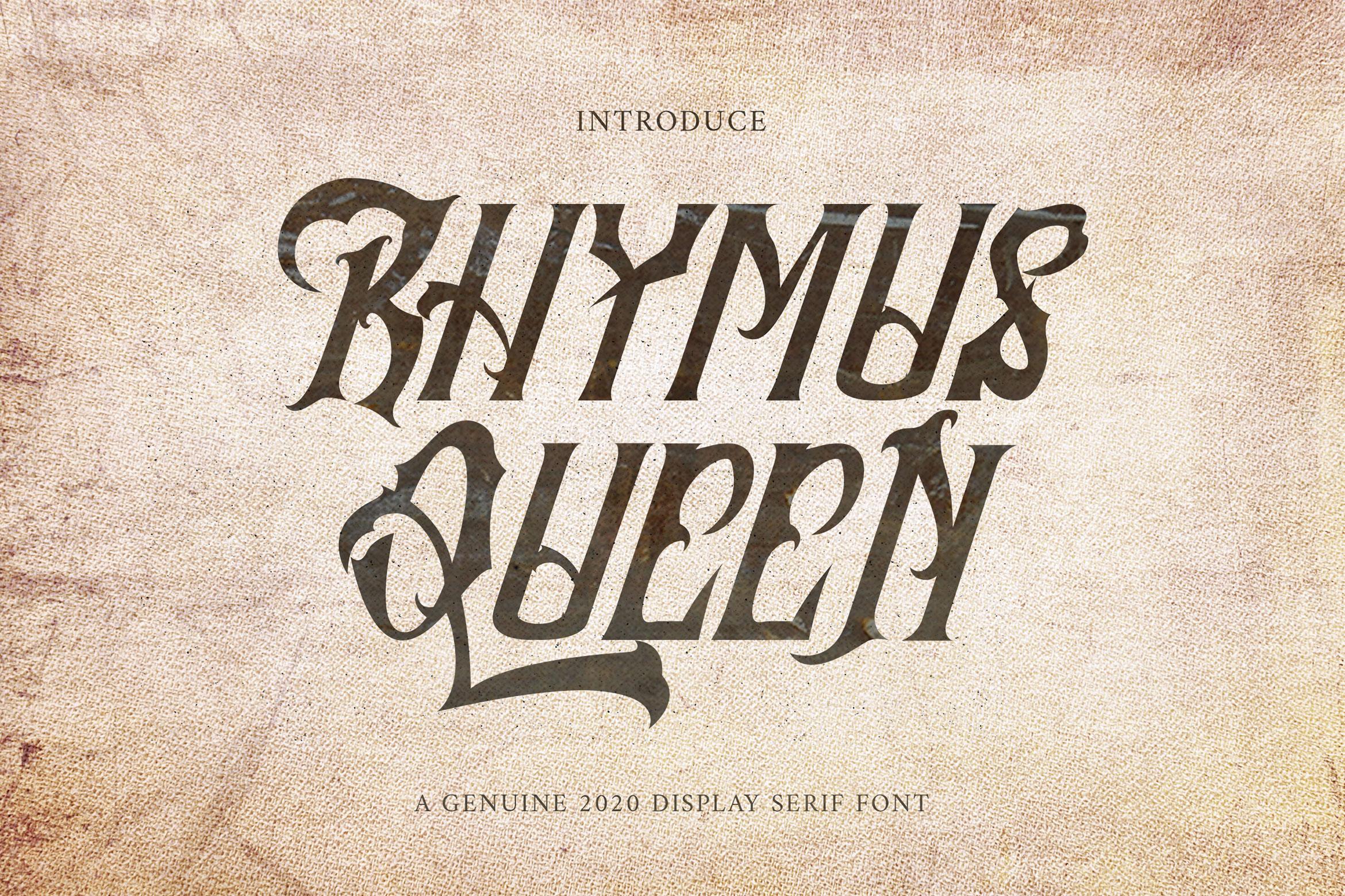 Rhymus Queen Font