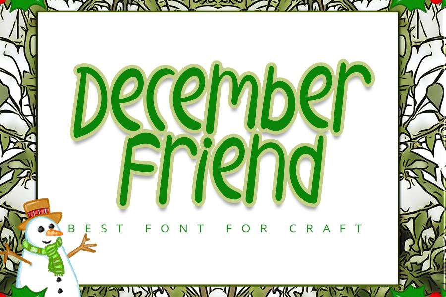 December Friend Font