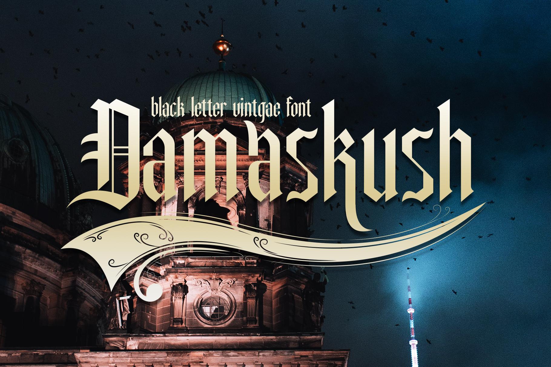 Damaskush Font