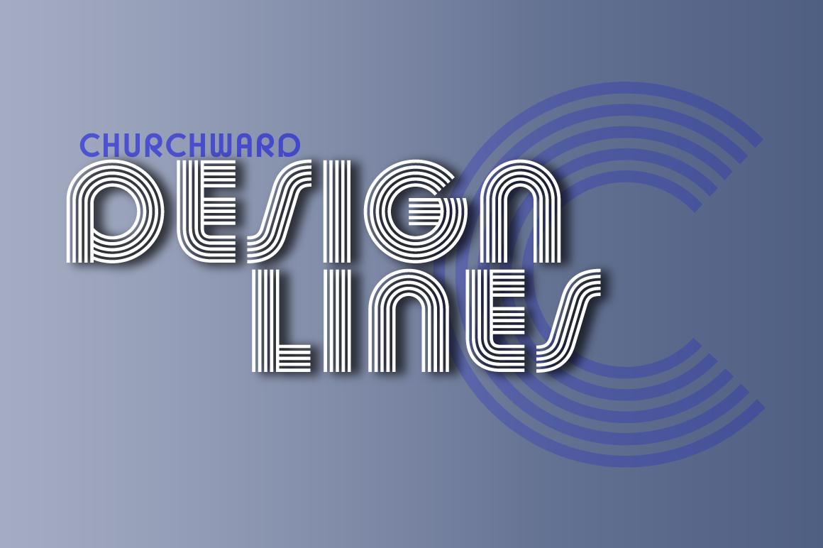 Design Lines Font