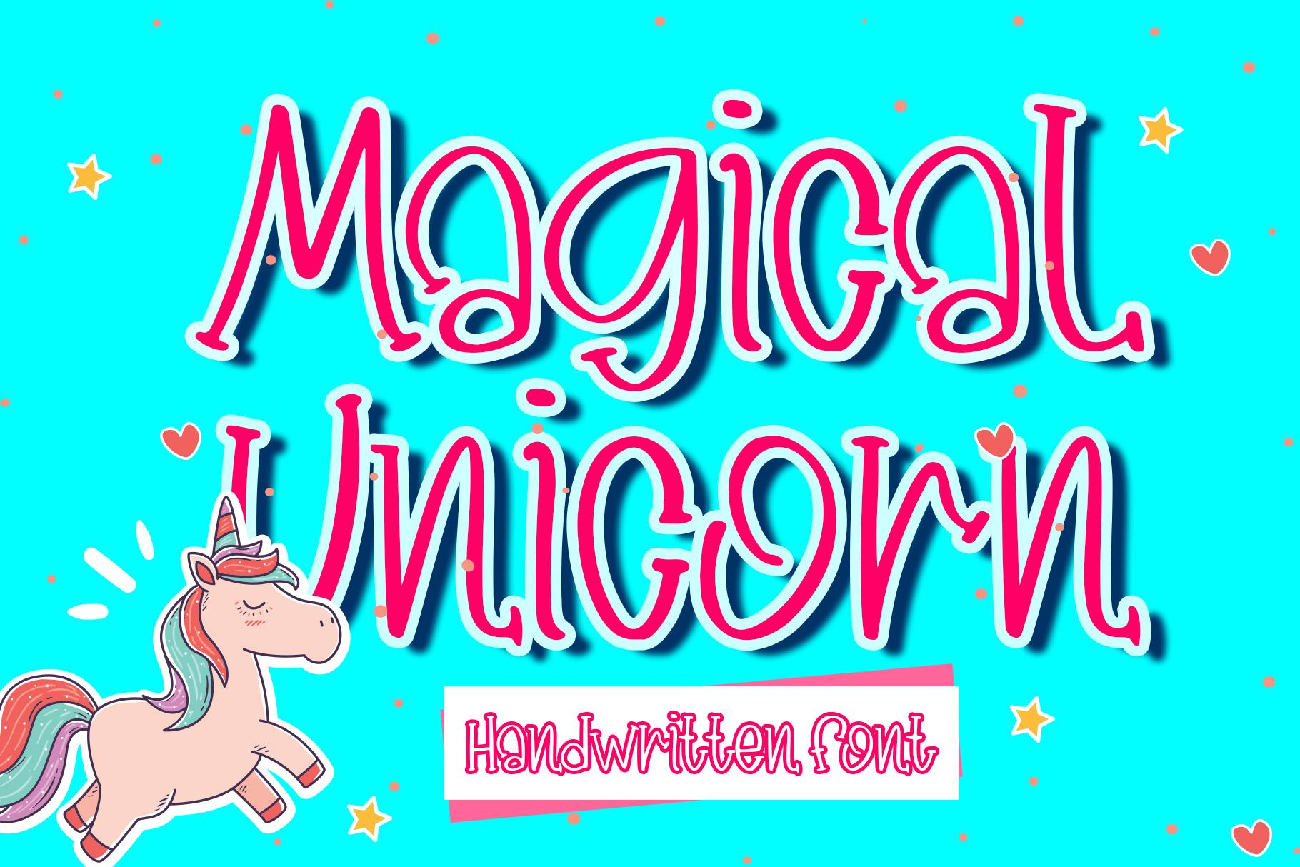 Magical Unicorn Font