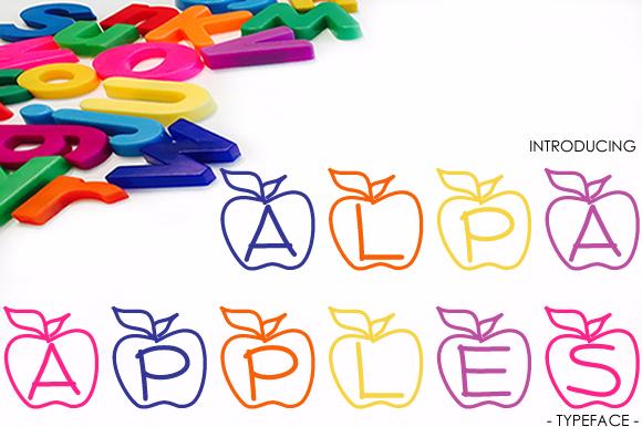 Alpha Apples Font