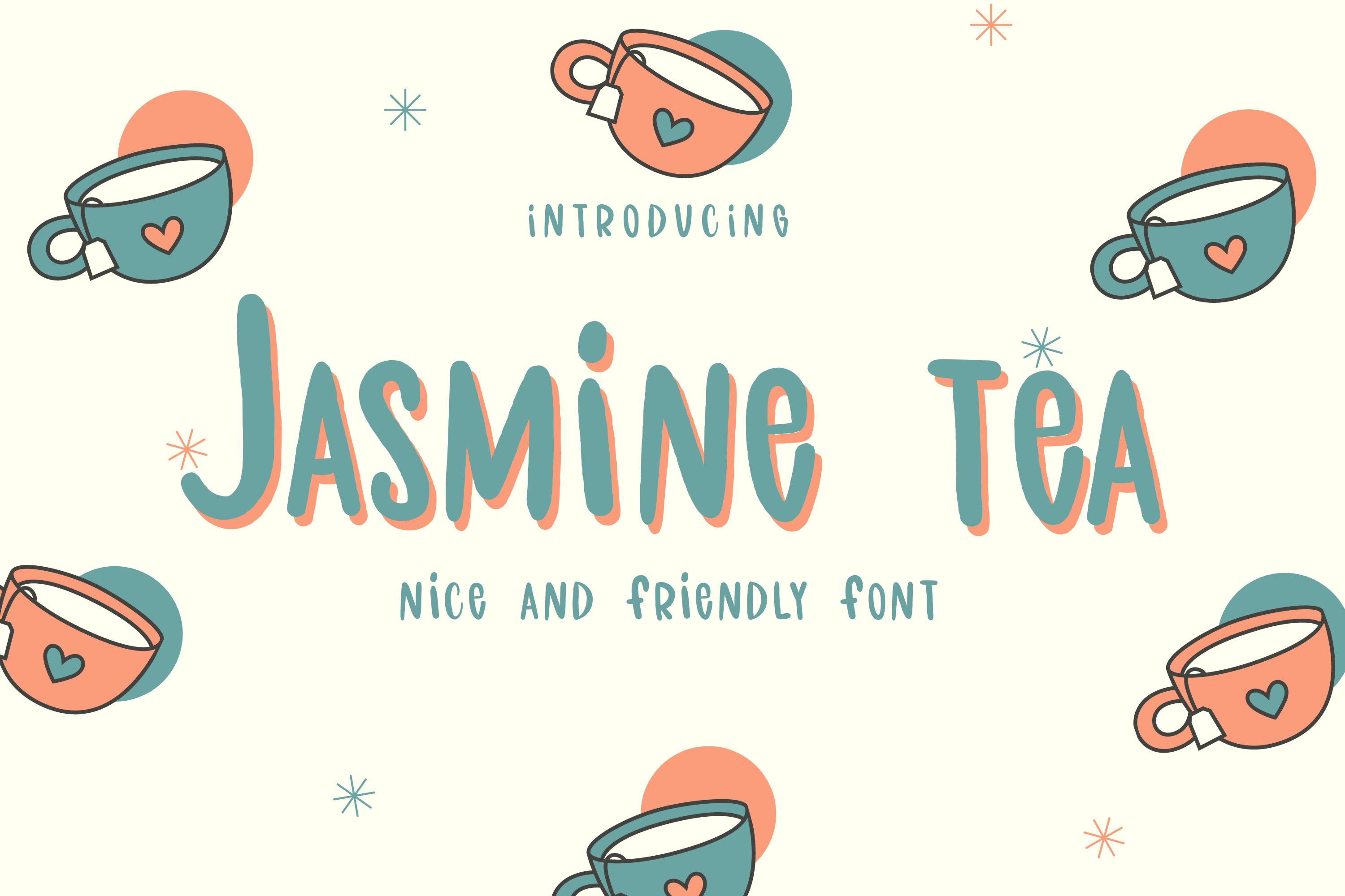 Jasmine Tea Font