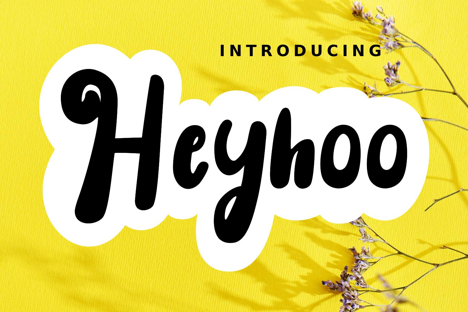 Heyhoo Font