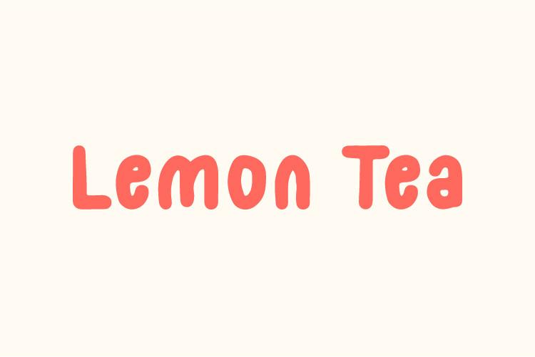 Lemon Tea Font