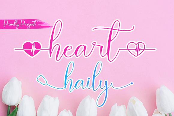 Heart Haily Font