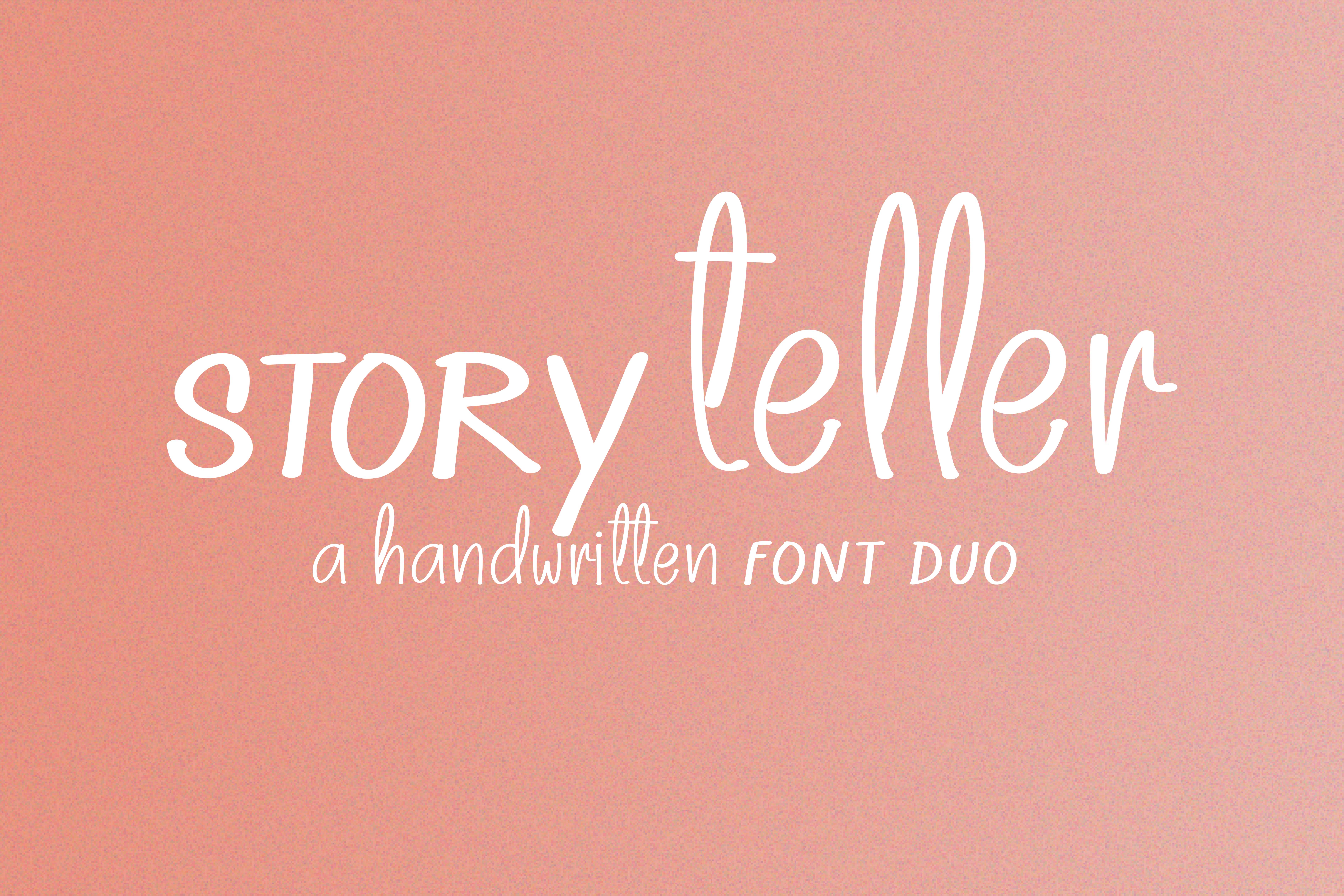 Storyteller Font