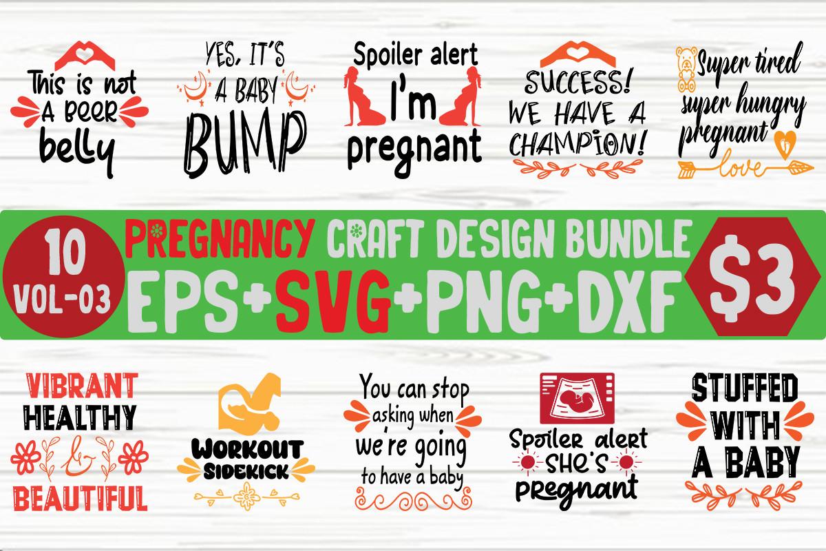 Pregnancy Craft Design Bundle