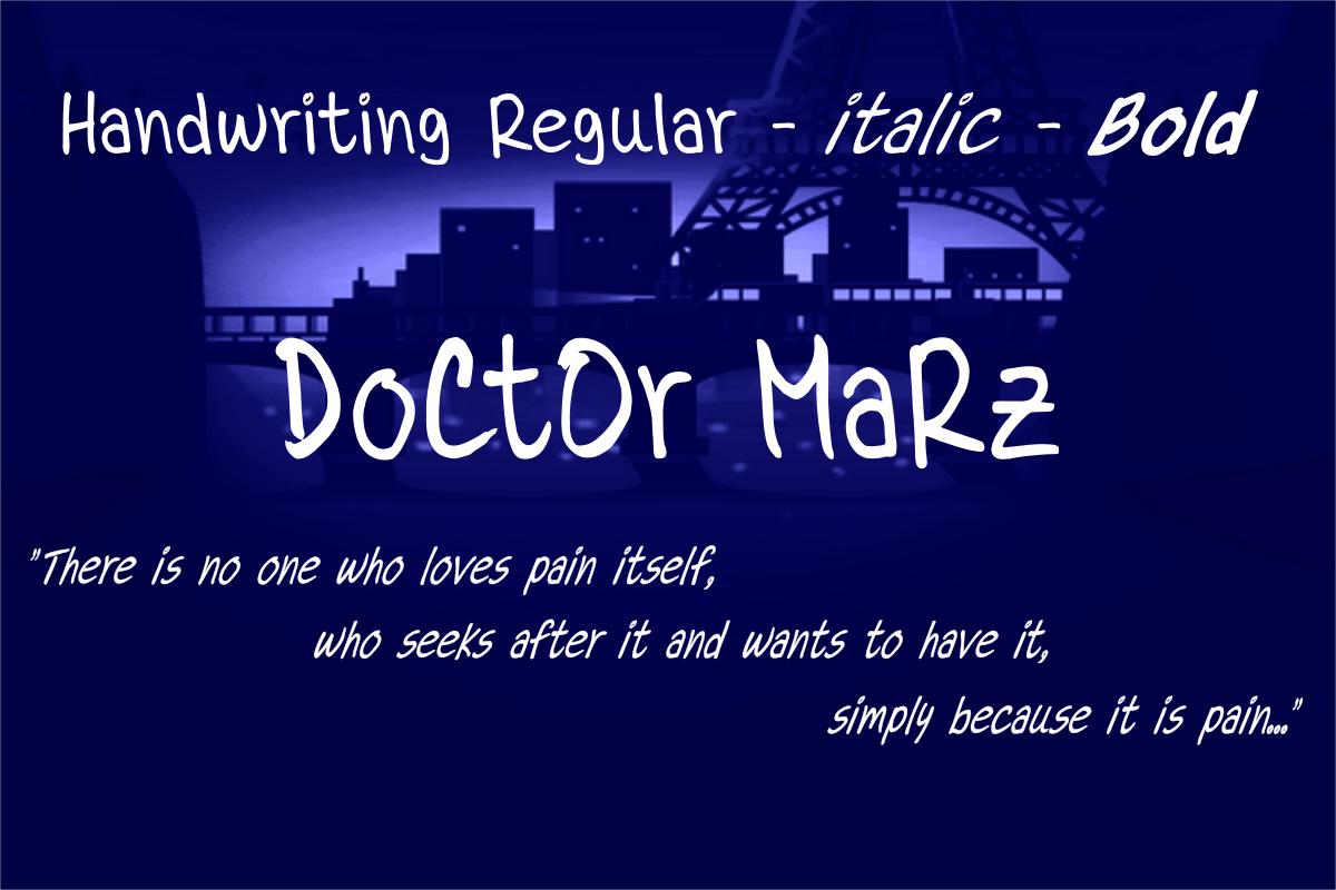 Dr.Marz Font