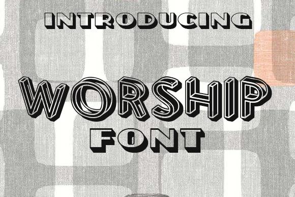 Worship Font