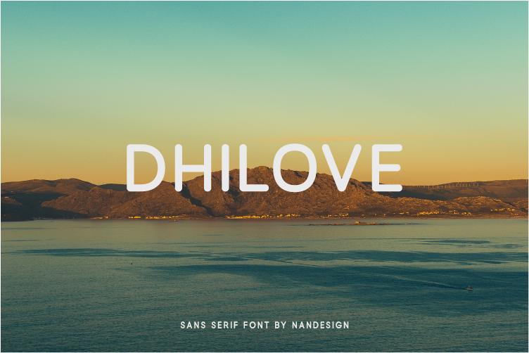 Dhilove Font