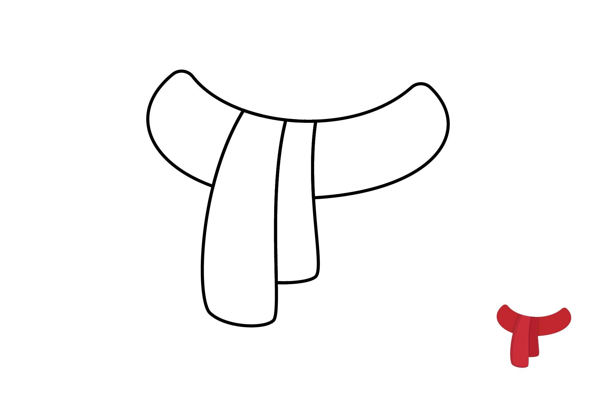Coloring Scarf for Kids