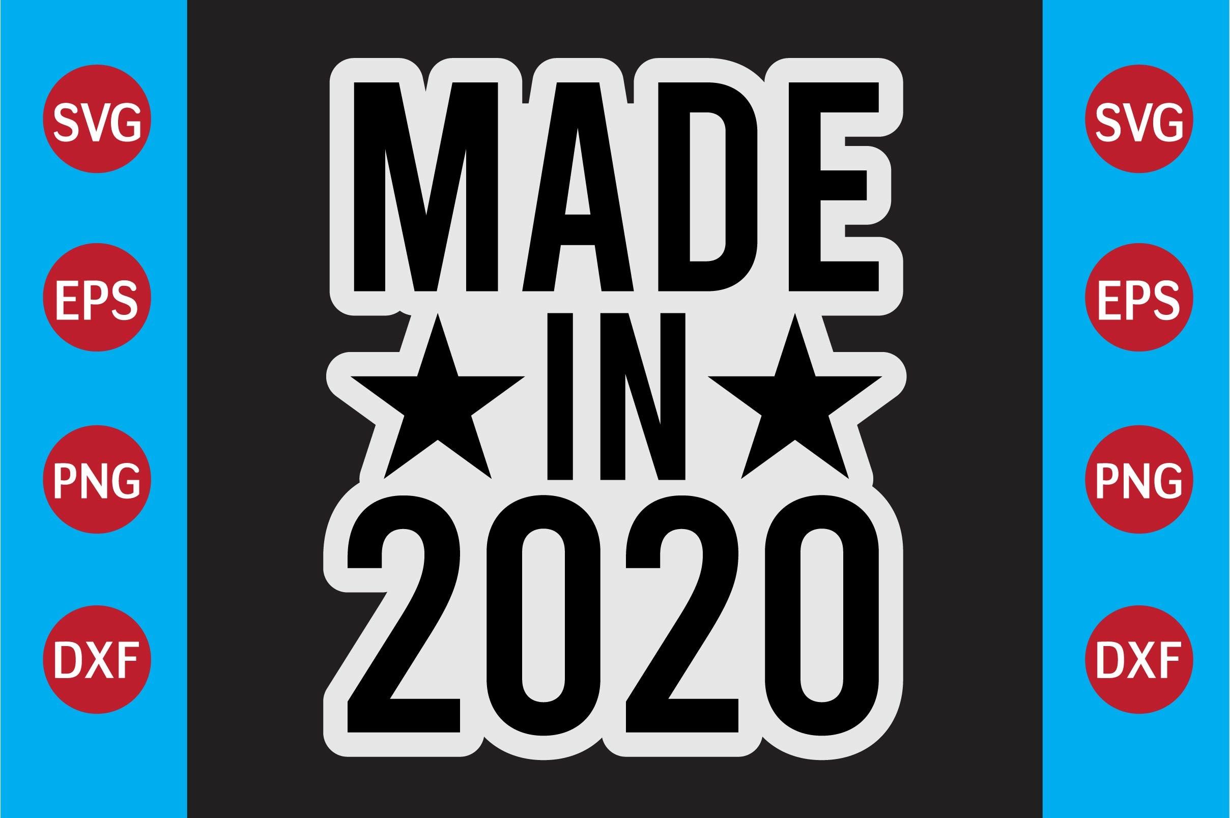 Made in 2020   T-shirt Design