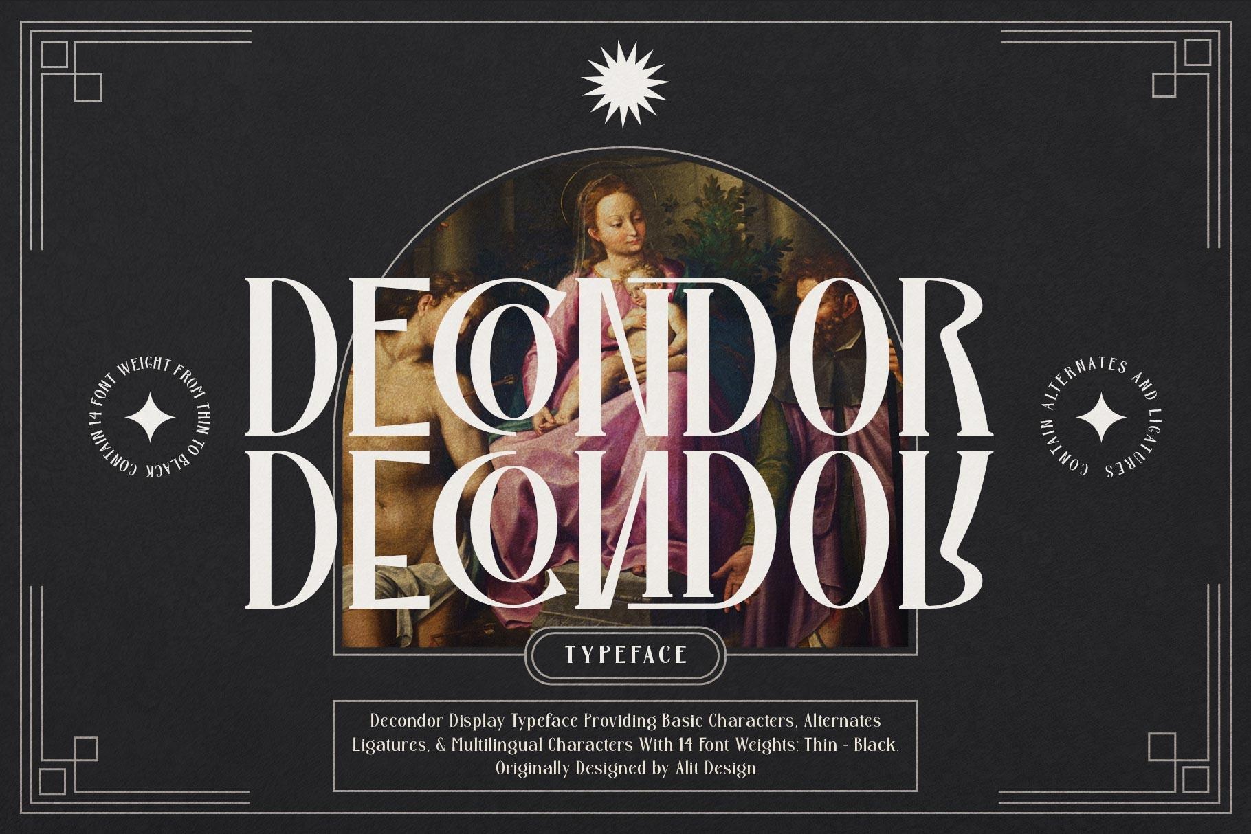 Decondor Font
