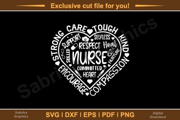Love Nurse Svg Cutting File