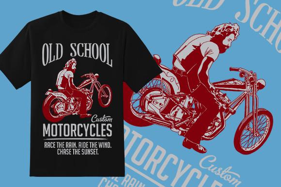 Old School T-Shirt Design