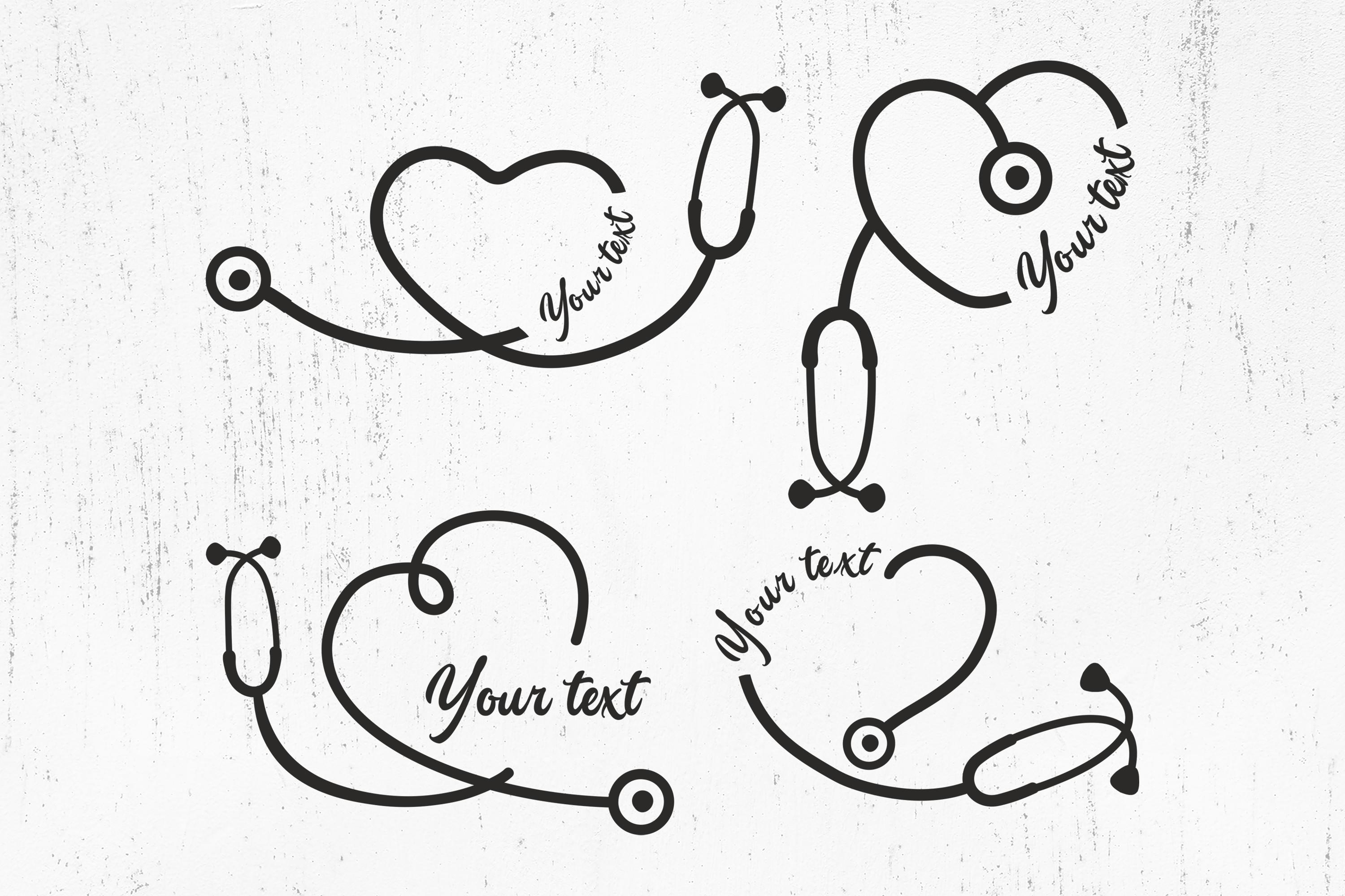 Cardiac Stethoscope SVG, Doctor Svg,