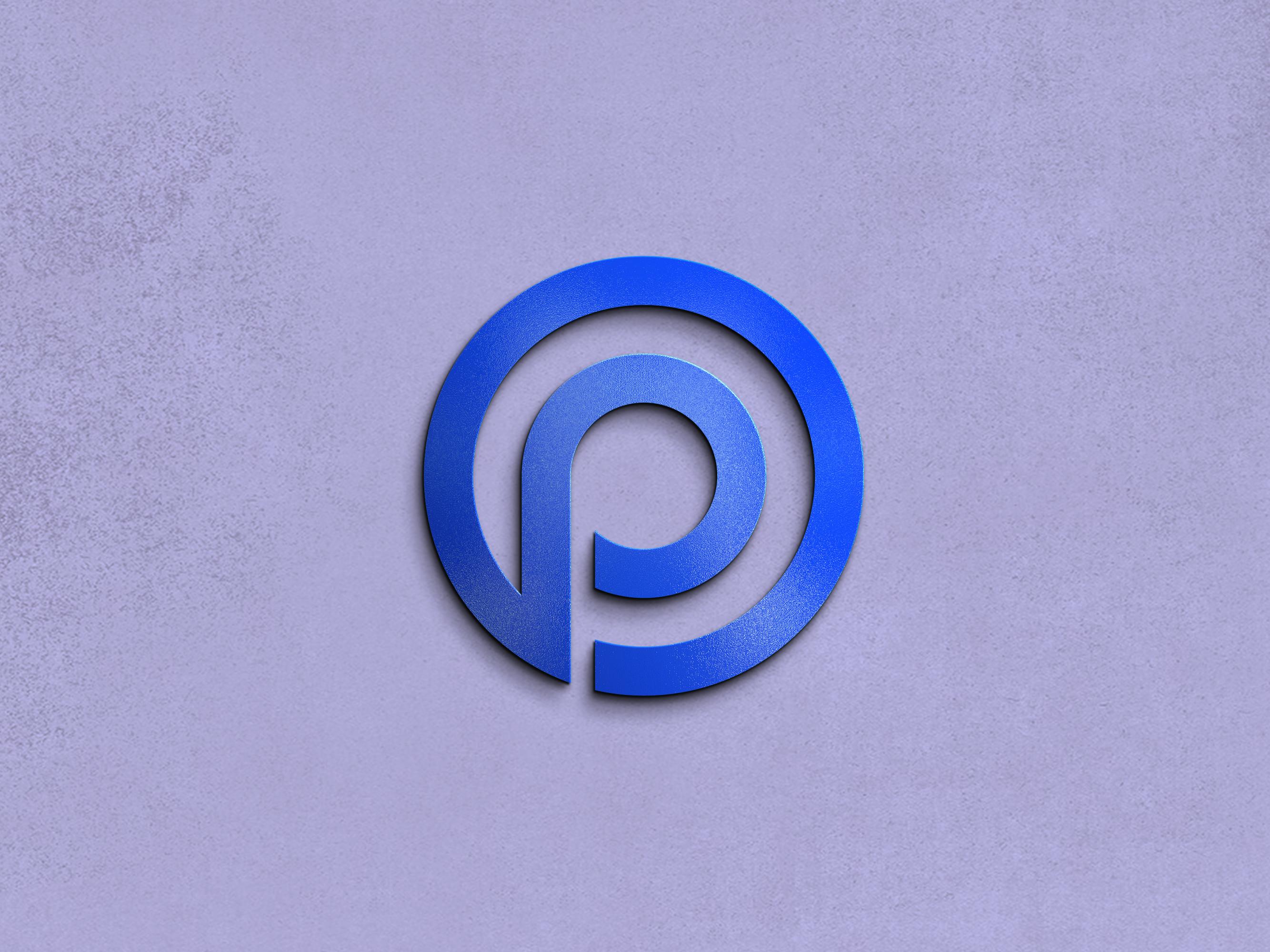 3d Realistic Logo Mockup PSD