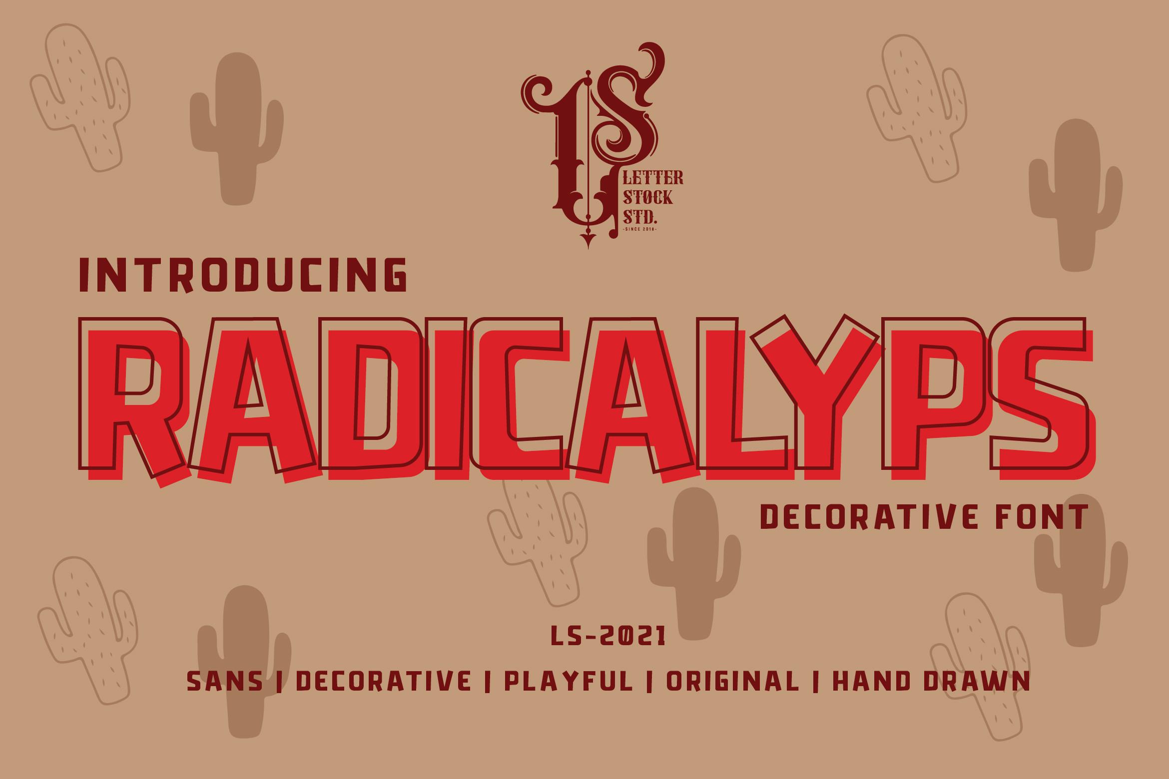 Radicalyps Font