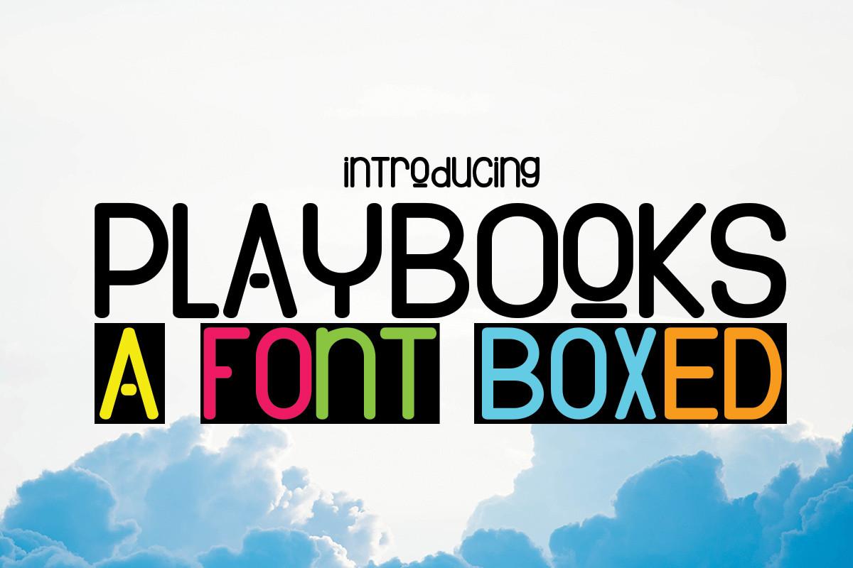 PlayBooks Font