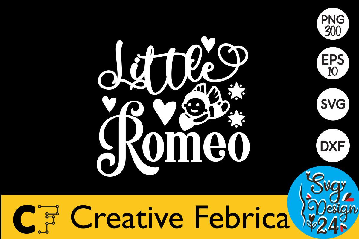 Little Romeo Valentine's Day Svg Bundle