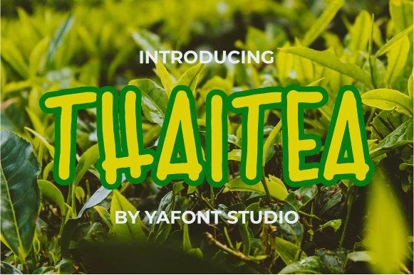 Thaitea Font
