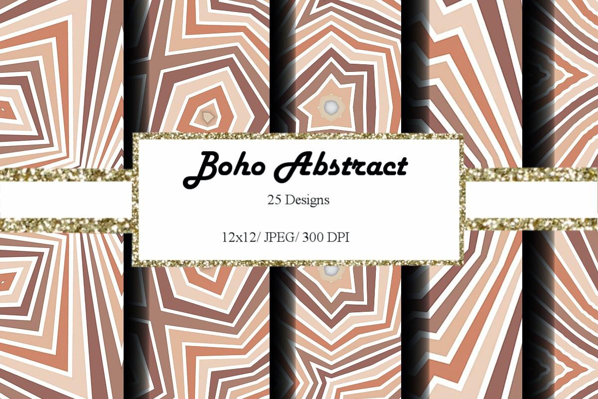 12x12  Digital Paper Abstract Boho 47