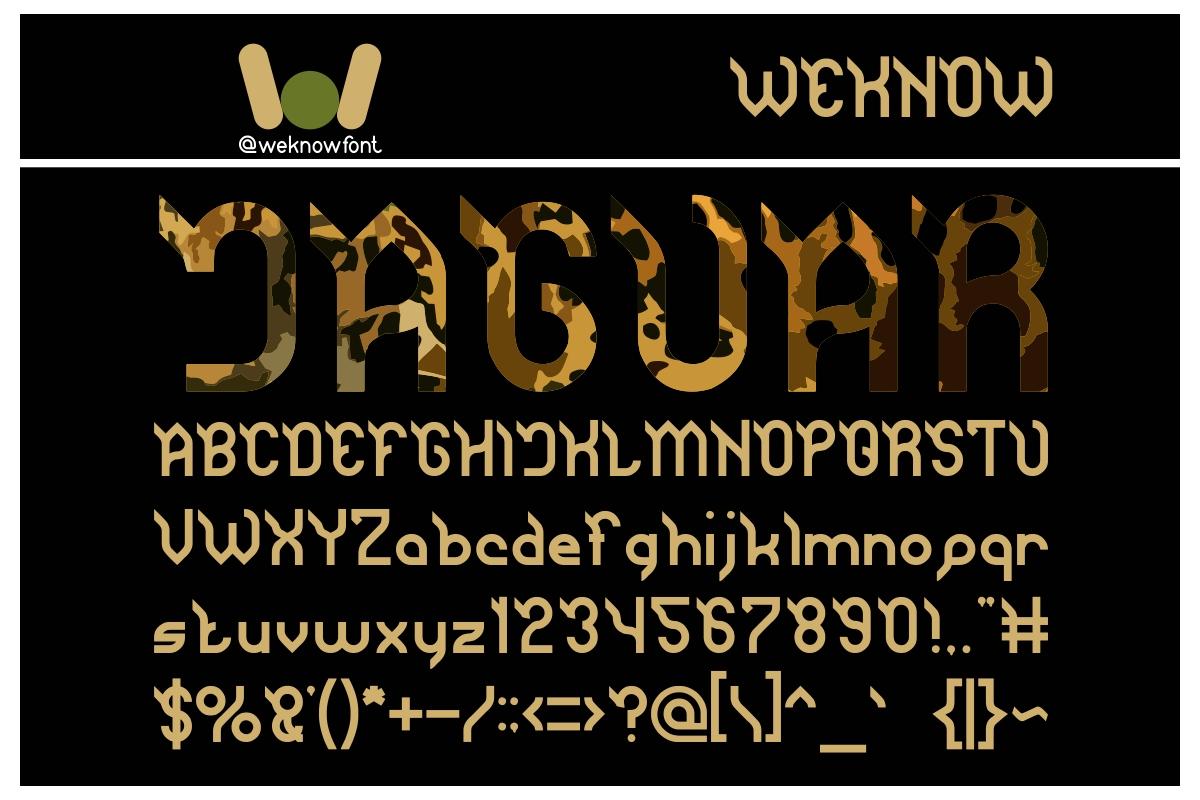 Jaguar Font