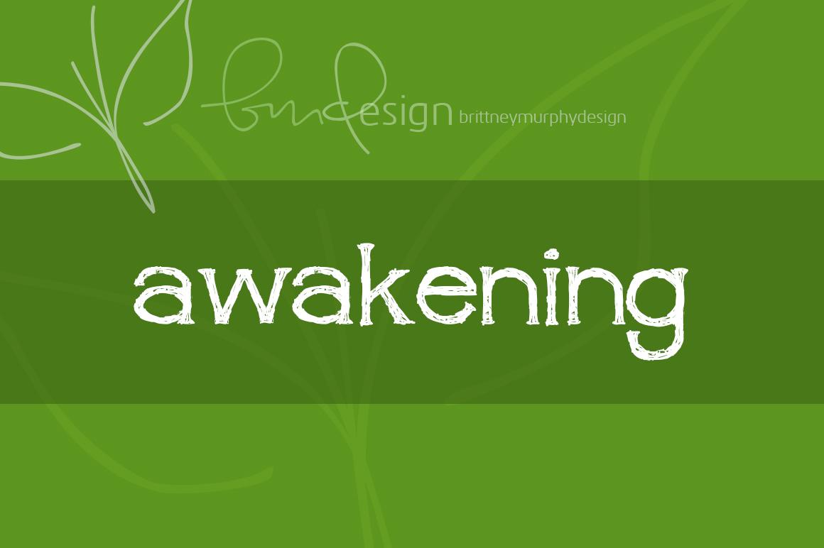 Awakening Font
