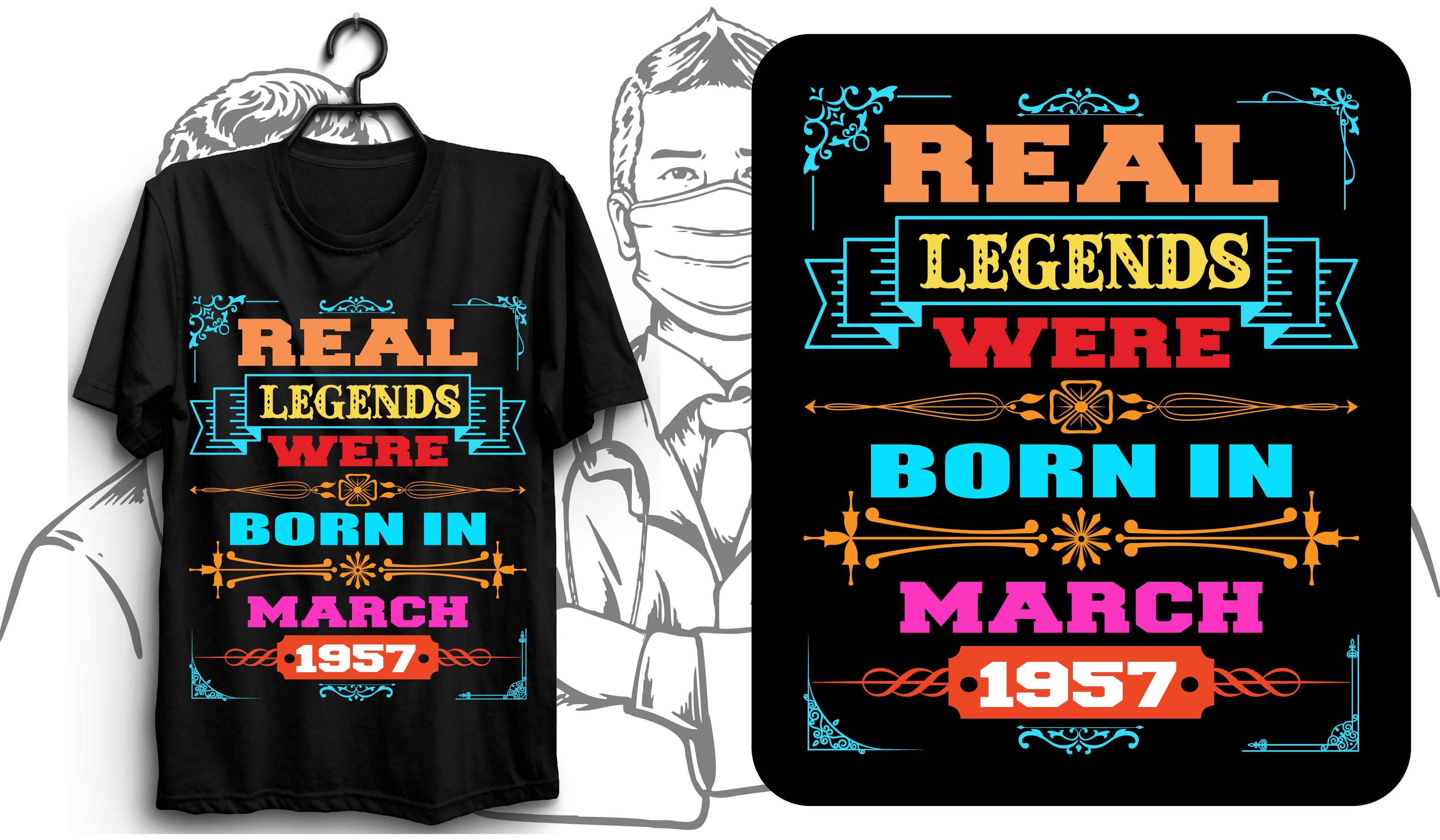 Real Legends Were Born in March 1957