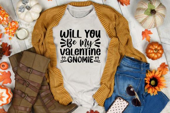 Will You Be My Valentine Gnomie