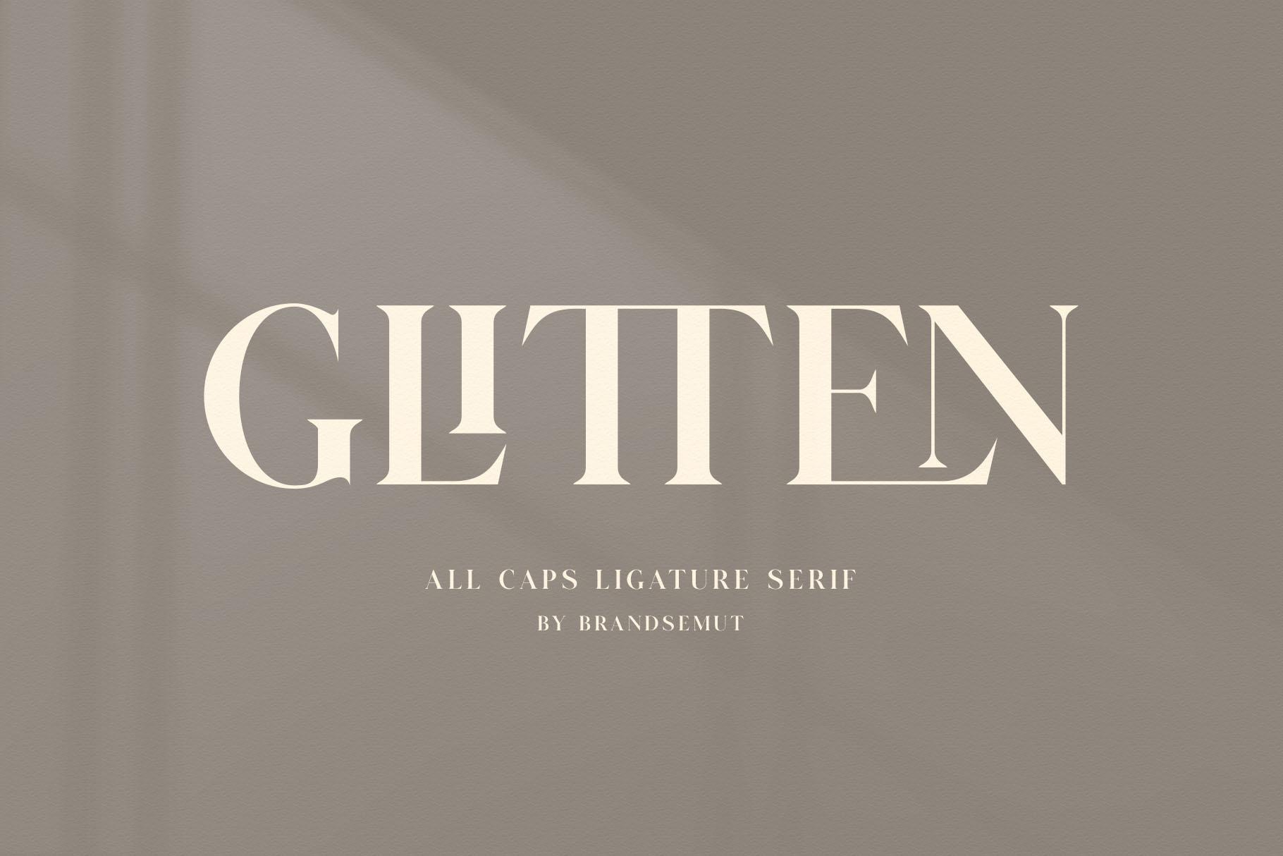 Glitten Font
