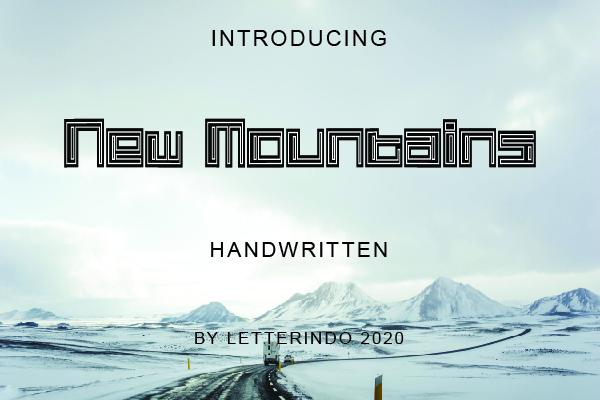 New Mountains Font