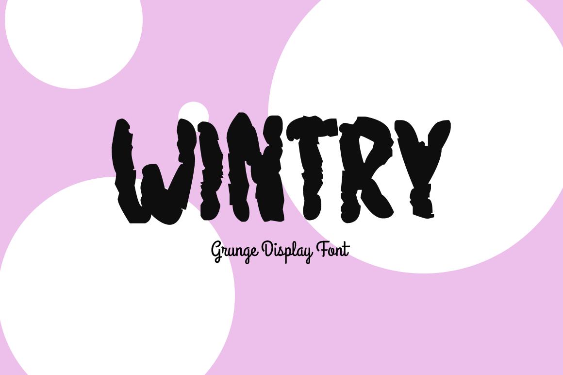 Wintry Font