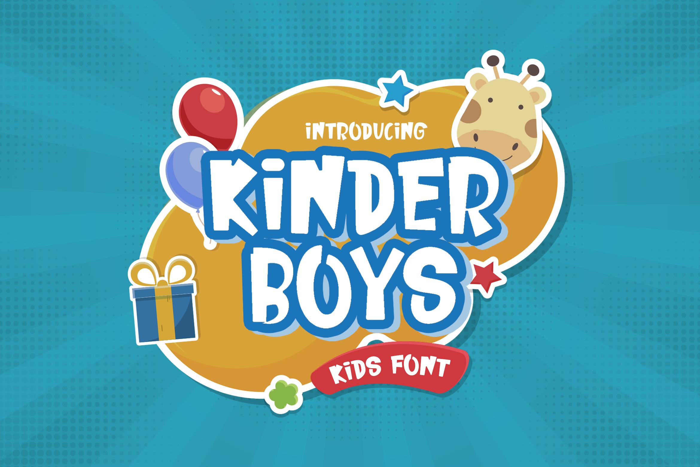 Kinder Boys Font