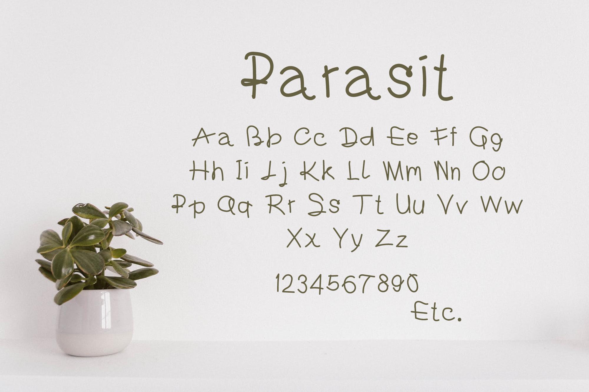 Parasit Font